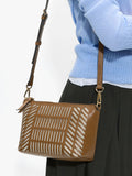 Bolso Bandolera Con Perforaciones