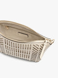 Bolso Bandolera Con Perforaciones