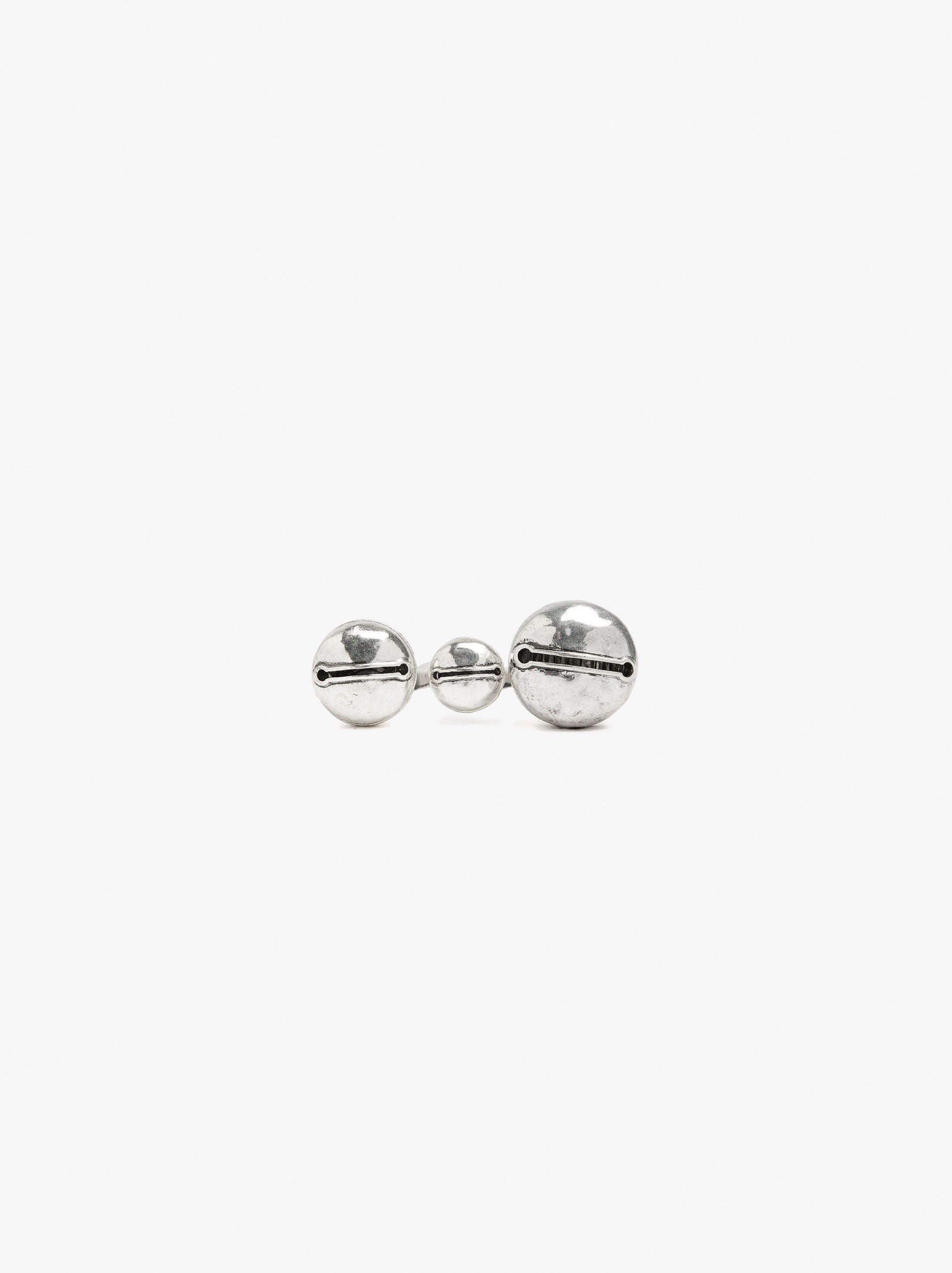Anillo Triple Con Cascabeles