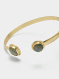 Pulsera Abierta Con Piedras