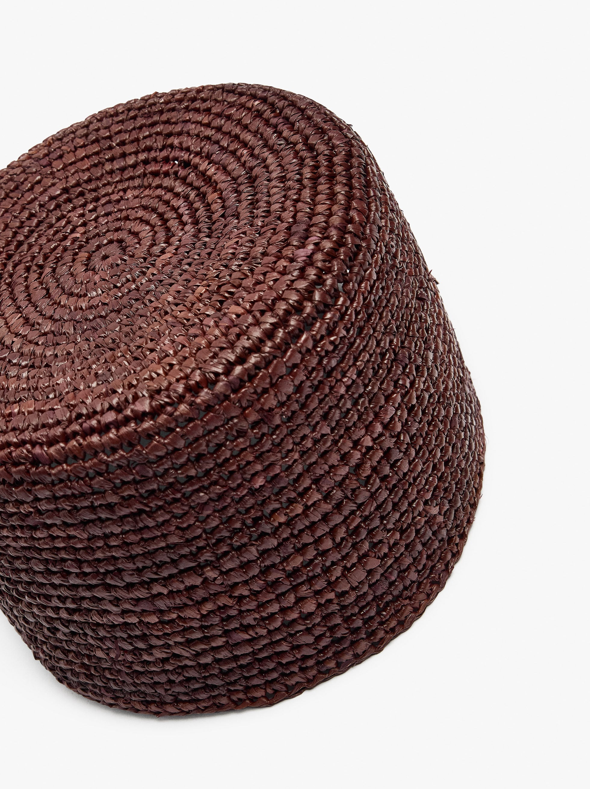 Sombrero Pillbox De Rafia