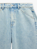 Pantalón Vaquero Wide Leg 100% Algodón