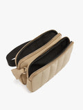 Bolso Bandolera Acolchada Textura Suave