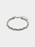 Pulsera Trenzada Bicolor - Acero Inoxidable