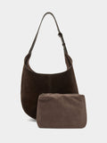 Bolso De Hombro De Piel Con Bolsa Extraíble