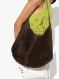 Bolso De Hombro De Piel Con Bolsa Extraíble