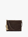 Bolso Sobre Efecto Rafia Con Colgante