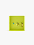 Set De Pendientes Con Esmalte - Acero Inoxidable