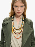 Collar Con Cuentas De Madera