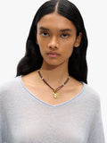 Collar Versátil Con Perlas De Agua Dulce - Acero Inoxidable