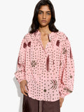 Blusa Estampada 100% Algodón