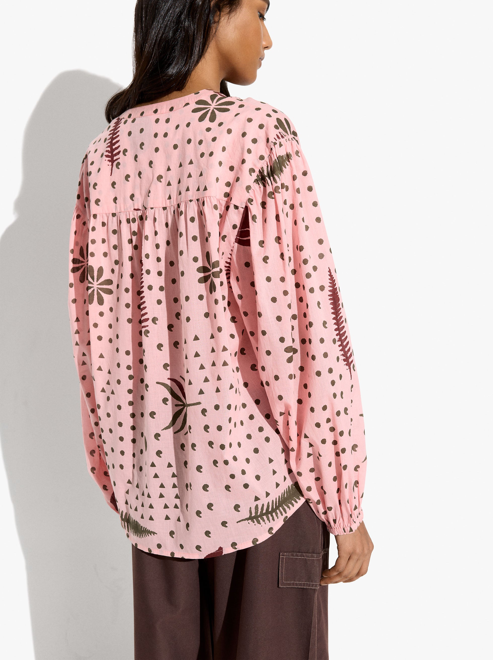 Blusa Estampada 100% Algodón
