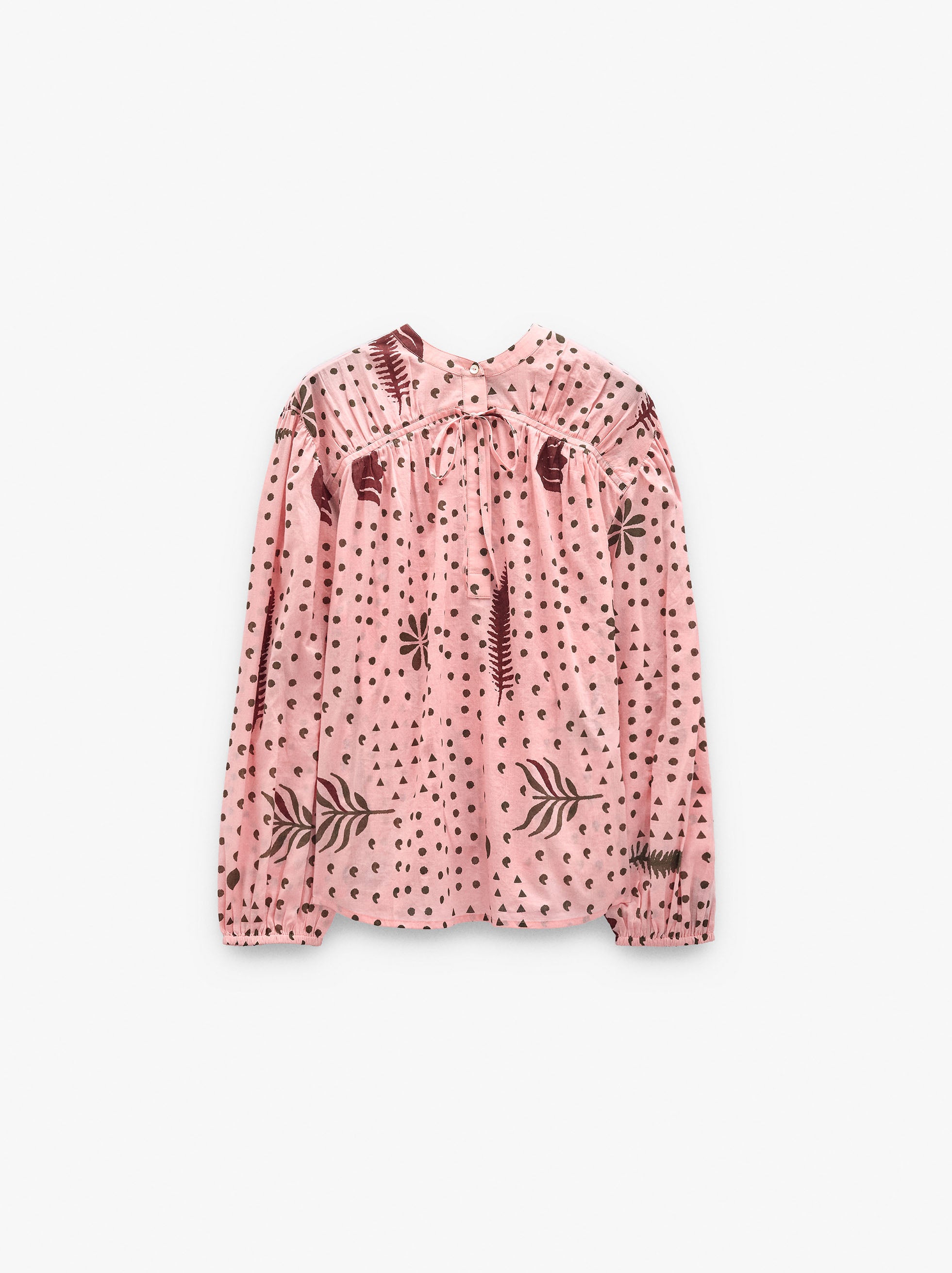 Blusa Estampada 100% Algodón