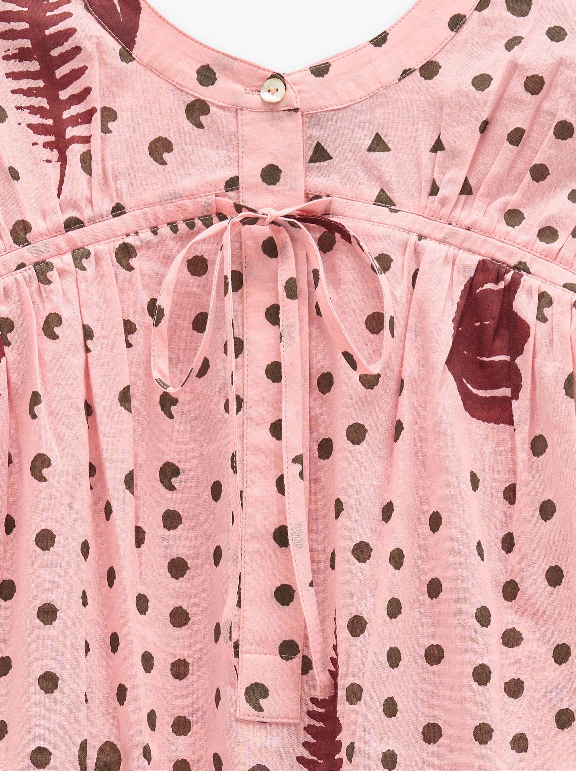 Blusa Estampada 100% Algodón