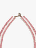 Collar Con Abalorios De Vidrio Y Cascabeles