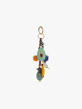 Llavero Charm Frutas Con Abalorios