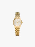 Reloj Redondo Con Pulsera De Acero Inoxidable