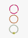 Set De Pulseras Elásticas Con Tortuga