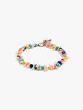 Tobillera Con Cuentas Multicolor