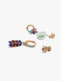 Set De Pendientes Con Abalorios