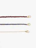 Set De Collares Con Abalorios De Vidrio Multicolor