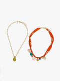 Set De Collares Con Charms Marinos