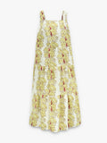 Vestido Midi Estampado 100% Algodón