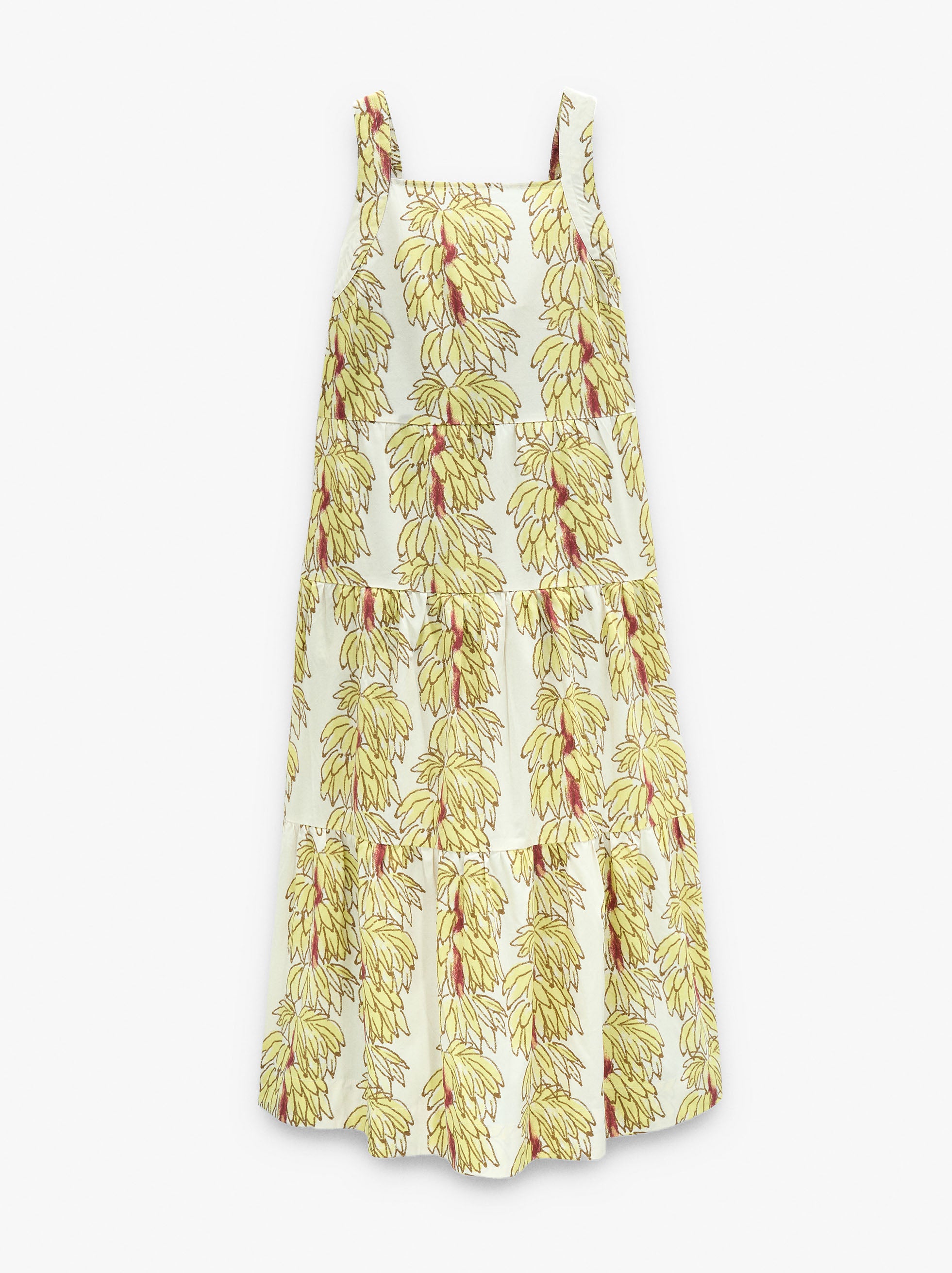 Vestido Midi Estampado 100% Algodón
