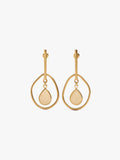Pendientes Largos Con Conchas