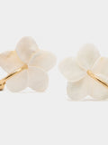 Aros Con Flor De Conchas