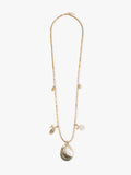 Collar Largo Con Colgante Con Concha