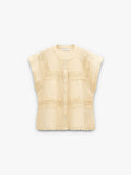 Blusa Con Detalles De Croché 100% Algodón