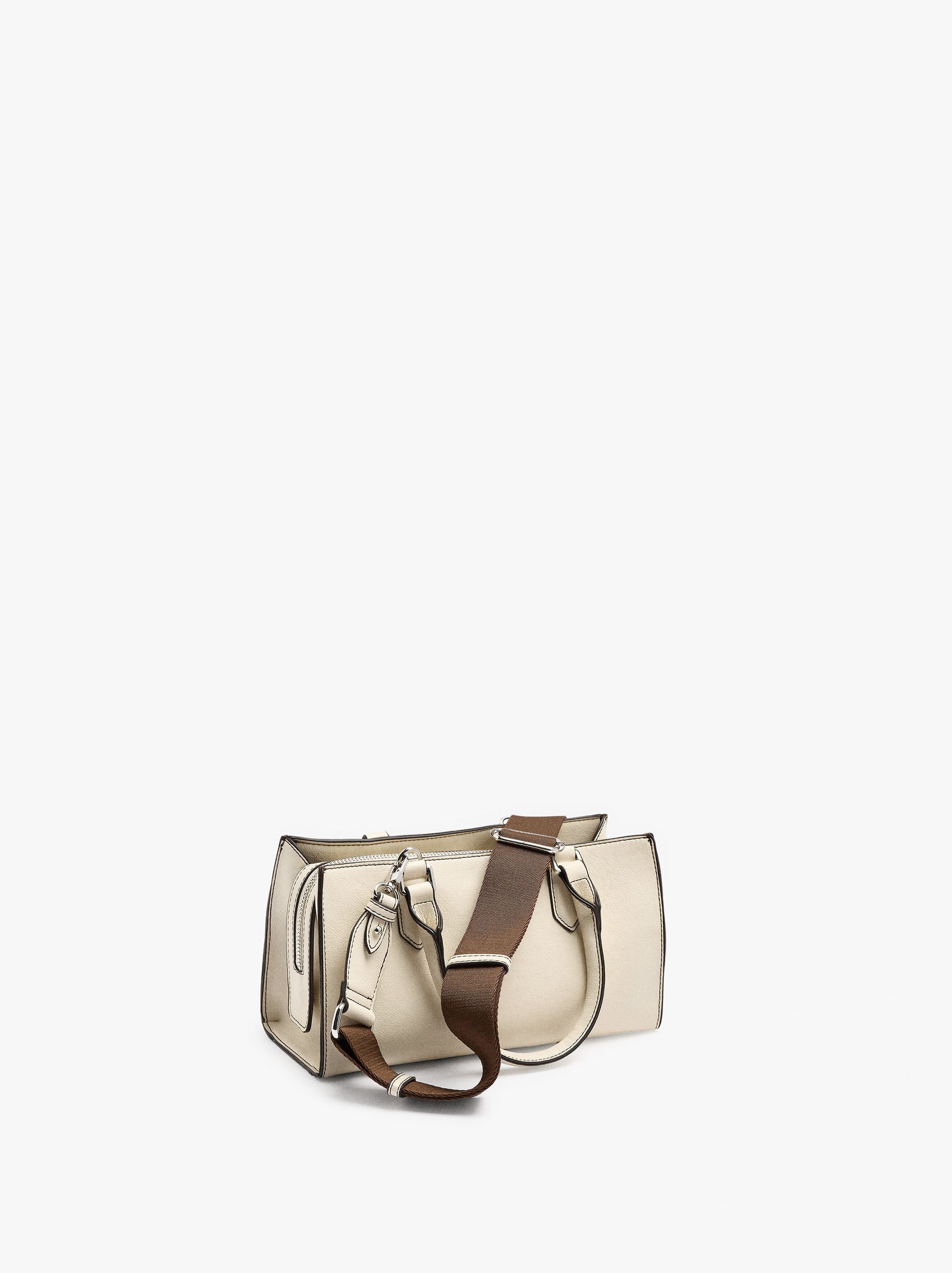 Bolso Tote Con Colgante