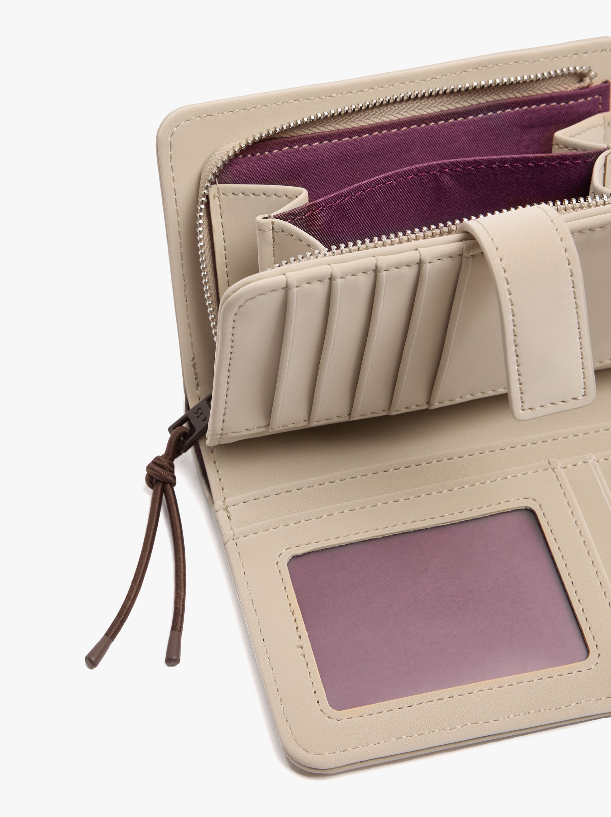 Cartera Con Textura Suave