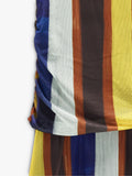 Vestido Estampado A Rayas