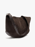 Bolso De Piel Redondeado Con Bolsa Removible