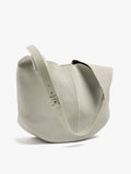 Bolso De Piel Redondeado Con Bolsa Removible