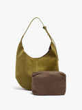 Bolso De Piel Redondeado Con Bolsa Removible