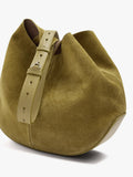 Bolso De Piel Redondeado Con Bolsa Removible