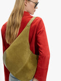 Bolso De Piel Redondeado Con Bolsa Removible