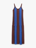 Vestido De Punto A Rayas