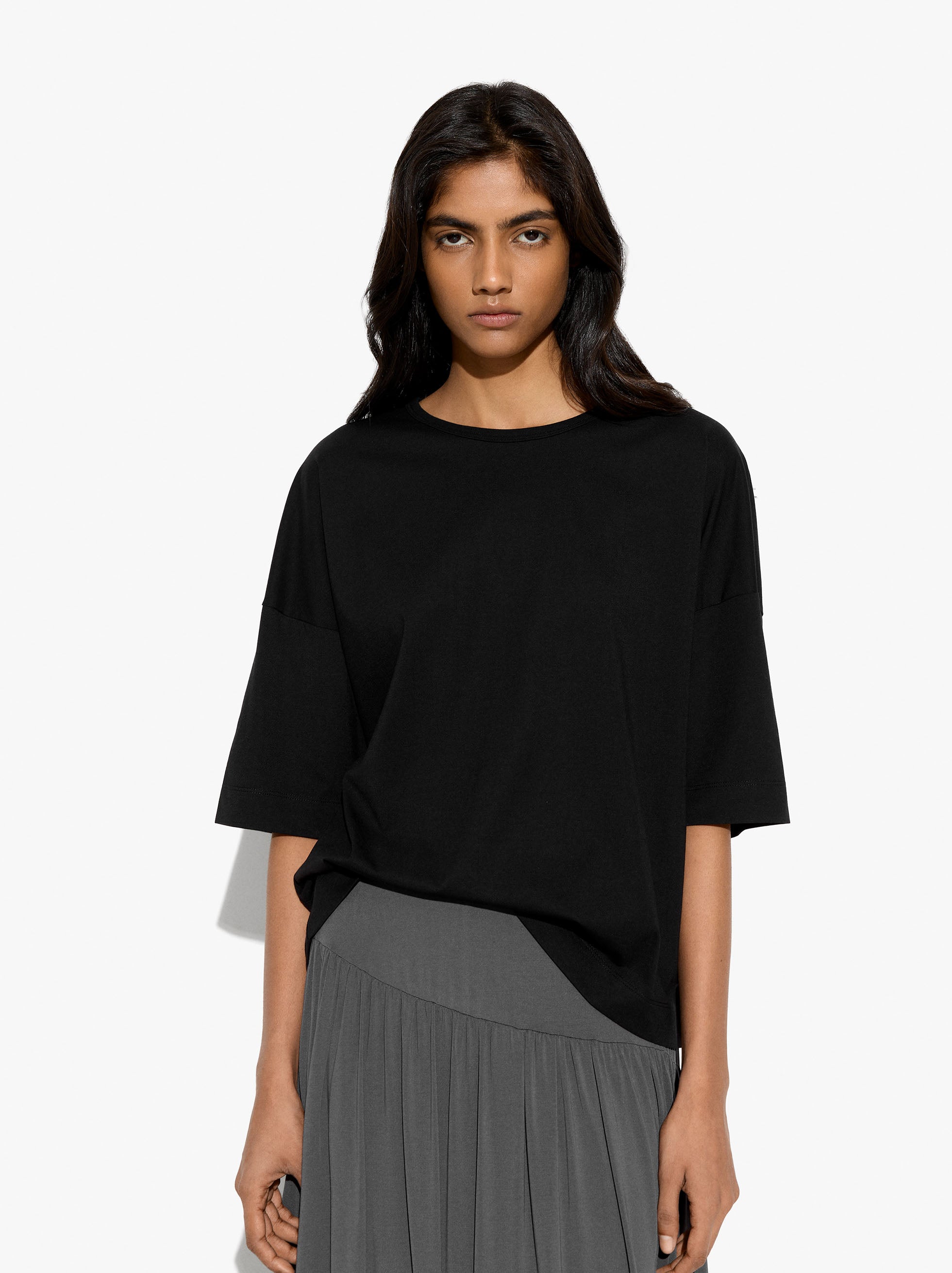 Blusa Lisa Manga Corta
