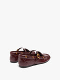 Mocasines De Piel Con Tira Y Hebilla