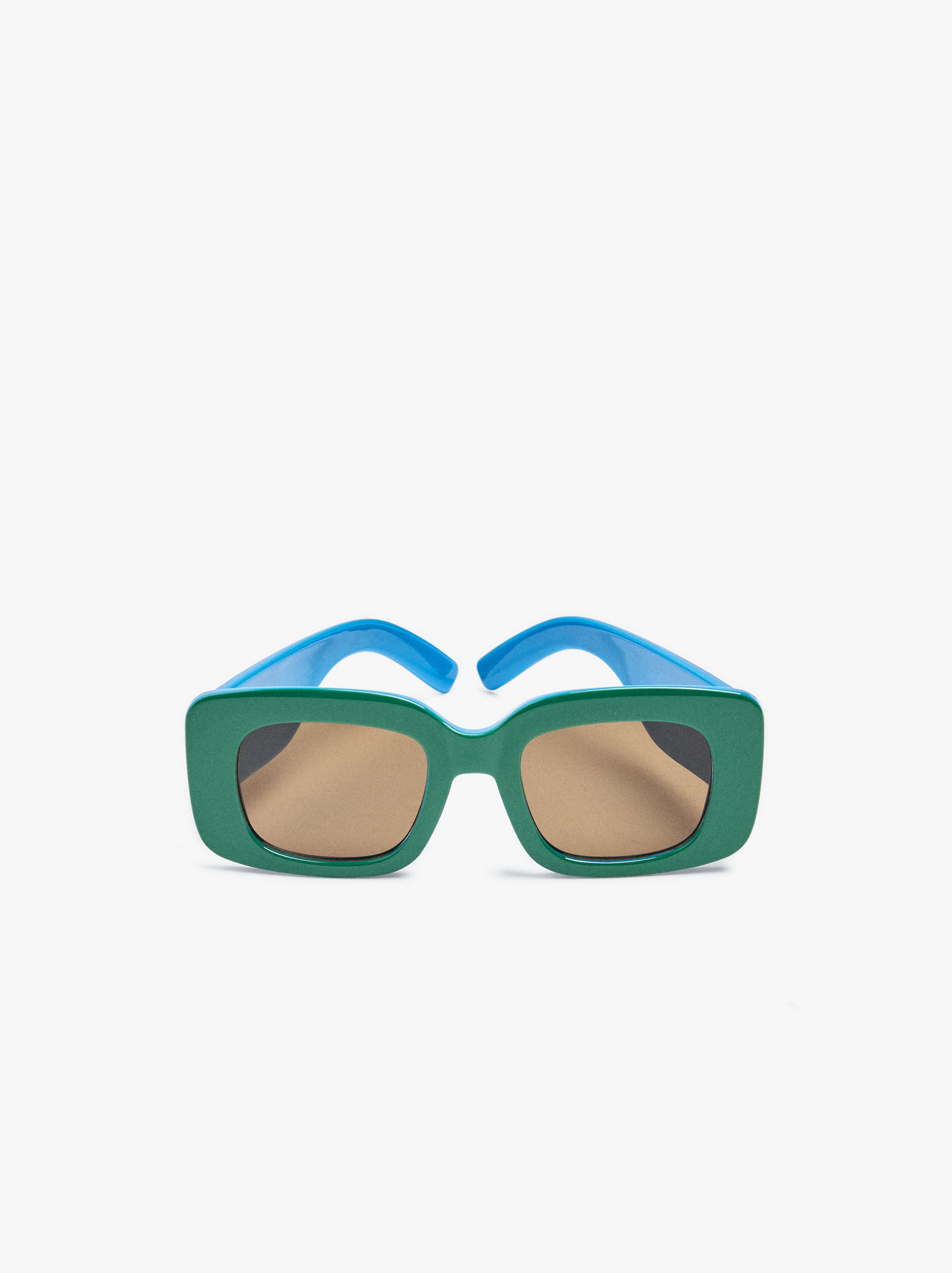 Gafas De Sol Cuadradas A Rayas