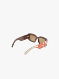 Gafas De Sol Cuadradas A Rayas